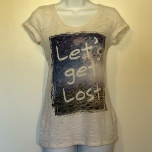 Princess Vera Wang Short Sleeve Tee, Size S